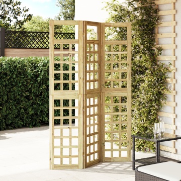 Ecran exterior 120x180 cm Lemn de pin durabil - Img 3