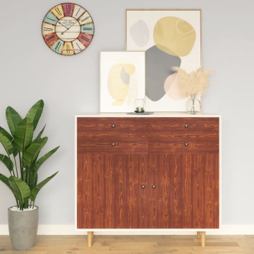 Folie de mobilier autoadezivă, acacia, 500x90 cm, PVC - Img 1