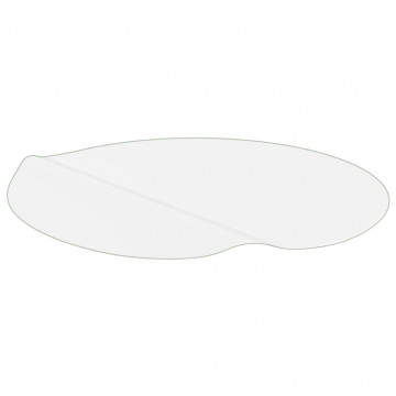 Folie de protecție masă, transparent, Ø 100 cm, PVC, 2 mm - Img 4
