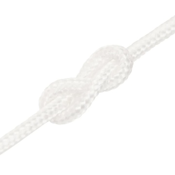 Frânghie de barcă, alb complet, 5 mm, 25 m, polipropilenă - Img 6