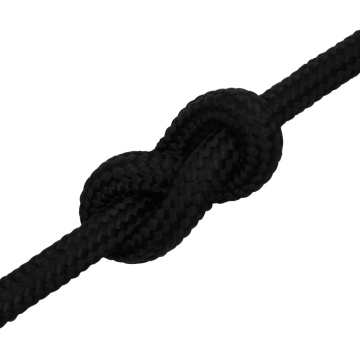Frânghie de lucru, negru, 18 mm, 50 m, poliester - Img 6