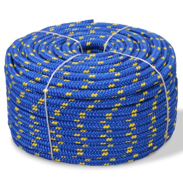 Frânghie marinărească din polipropilenă 12 mm 50 m, albastru - Img 1