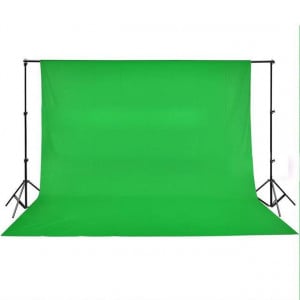Fundal foto, bumbac, verde, 500 x 300 cm, Chroma Key - Img 7
