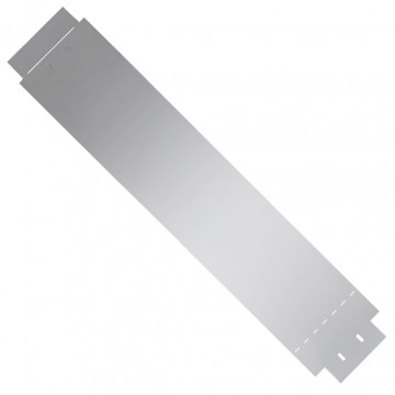 Gard de gazon, 20 buc., 100 x 20 cm, oțel galvanizat - Img 3