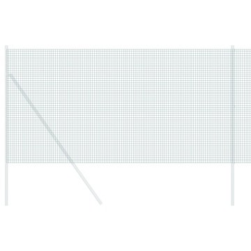 Gard din Sârmă Sudată Verde 1.2x50 m Oțel - Img 3