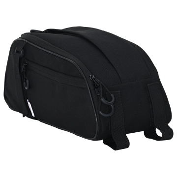 Geantă pentru bicicletă pentru suport Pannier 8 L Neagră 38x16x16 cm - Img 2