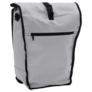 Geanta pentru bicicletă pentru suportul de bicicletă de 20L Gri 34x16x59 cm - Img 2