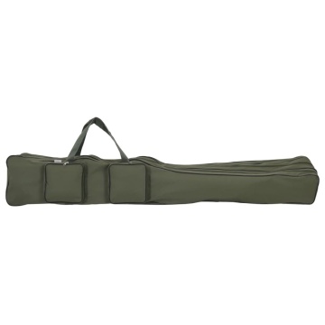 Geantă pentru undiță, verde închis, 150 cm, țesătură oxford - Img 1