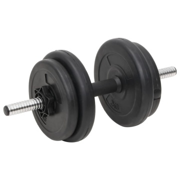 Haltă și gantere cu plăci de greutate, 60 kg - Img 6