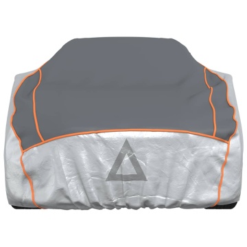 Husă auto de Sedan protecție grindină complet, gri/argintiu XXL - Img 8