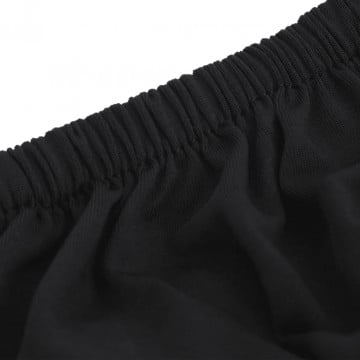 Husă elastică pentru canapea, negru, tricot poliester - Img 6