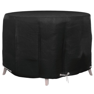 Husă mobilier de grădină, 6 ocheți, rotund, Ø125x75 cm - Img 1
