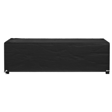 Husă mobilier de grădină, 8 ocheți 125x70x35 cm dreptunghiulară - Img 3