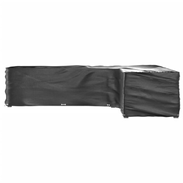 Husă mobilier de grădină formă în L, 20 ocheți, 300x300x70 cm - Img 4