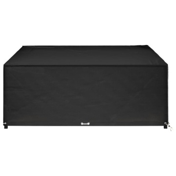 Husă pentru mobilier grădină, 16 ocheți, 300x200x75 cm, pătrat - Img 8