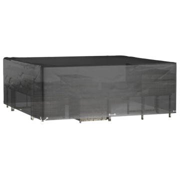 Husă pentru mobilier grădină, 16 ocheți, 300x300x75 cm, pătrat - Img 2