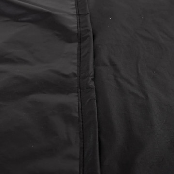 Husă pentru motocicletă, negru, 245x105x125 cm, Oxford 210D - Img 7