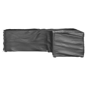 Huse mobilier grădină formă L, 2 buc., 16 ocheți, 285x285x70 cm - Img 4