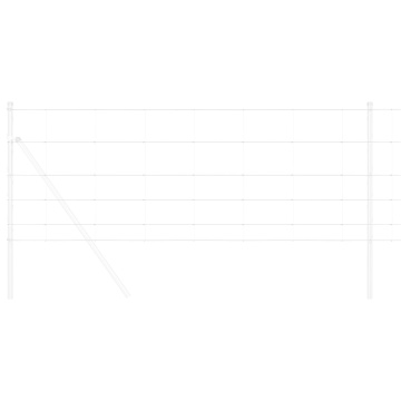 Împrejmuire de câmp 0.8x25 m Oțel galvanizat - Img 3