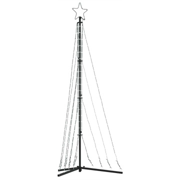 Instalație brad de Crăciun 339 LED-uri, alb cald, 182 cm - Img 4