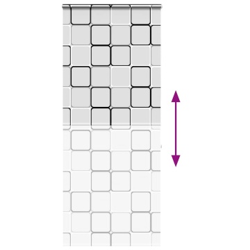 Jaluză cu role de duș cu casetă 100x240 cm lățime material 96cm - Img 8