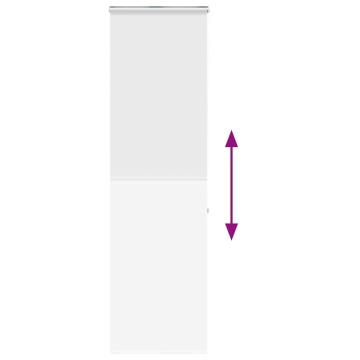 Jaluză cu role de duș cu casetă 60x240 cm lățime material 56 cm - Img 8