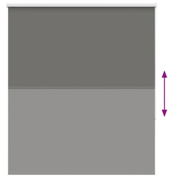 Jaluză cu role opace gri 120x130 cm Lățime material 116,6 cm - Img 8