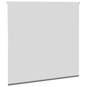 Jaluză cu role opace gri 160x130 cm lățime material 156,6 cm - Img 4