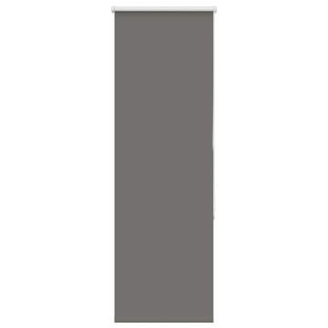 Jaluză cu role opace gri 40x130 cm lățime material 35,7 cm - Img 2