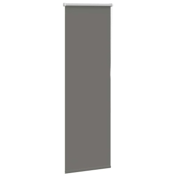 Jaluză cu role opace gri 45x150 cm lățime material 40,7 cm - Img 3