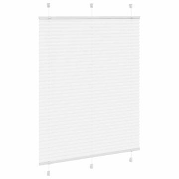 Jaluză plisată alb 105x150 cm Lățime țesătură 104,4 cm - Img 3