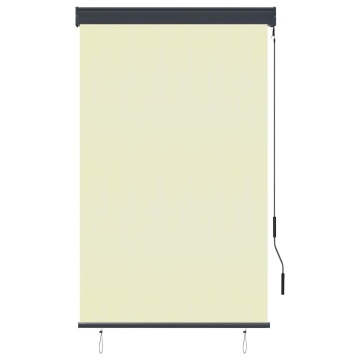 Jaluzea tip rulou de exterior, crem, 100 x 250 cm - Img 2