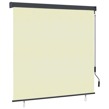 Jaluzea tip rulou de exterior, crem, 160 x 250 cm - Img 1