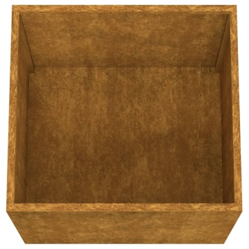 Jardinieră, 49x47x46 cm, oțel corten - Img 6