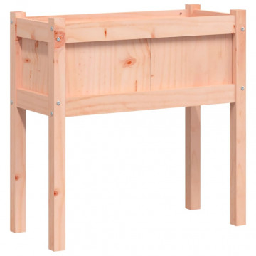 Jardinieră de grădină cu picioare 70x31x70cm lemn masiv Douglas - Img 2