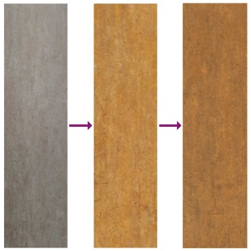 Jardinieră Rusty 200x40x80 cm Oțel pentru intemperii - Img 7