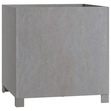 Jardiniere cu picioare 2 buc. ruginiu 49x47x50 cm oțel corten - Img 4