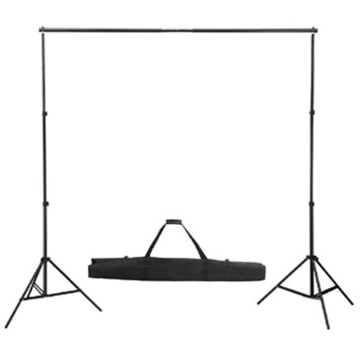 Kit studio foto, fundal negru, 600 x 300 & lumini - Img 8