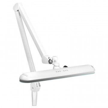 Lampă de lucru cu led elegantă 801-tl cu menghină reg. intensitatea și culoarea luminii albe - Img 1