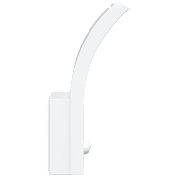 Lampă exterioară de perete cu LED/senzor, alb, aluminiu turnat - Img 5
