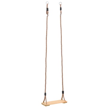 Leagăn de scândură, 200 cm, lemn masiv de pin - Img 3