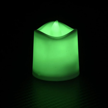 Lumânări pastile electrice fără flacără cu LED 12 buc. colorate - Img 5