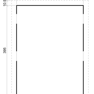 Magazin de gradina din lemn 11x14 ft/12m2 - TIMBELA M336 - Img 5