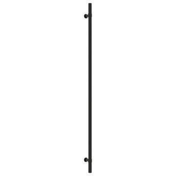 Mânere de dulap, 10 buc., negru, 480 mm, oțel inoxidabil - Img 3