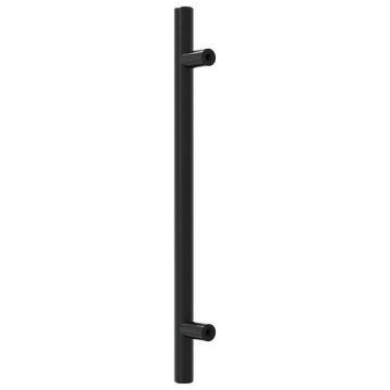 Mânere de dulap, 20 buc., negru, 160 mm, oțel inoxidabil - Img 6