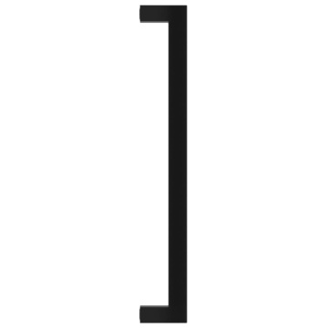 Mânere de dulap, 20 buc., negru, 224 mm, oțel inoxidabil - Img 5