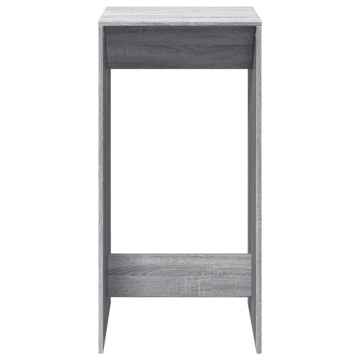 Masă bar, gri sonoma, 51x50x103,5 cm, lemn prelucrat - Img 4
