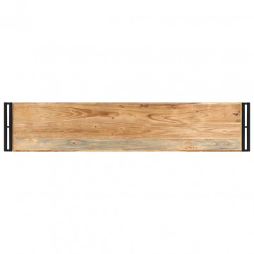 Masă consolă, 150x30x75 cm, lemn masiv de acacia - Img 3
