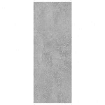 Masă consolă, gri beton, 78x30x80 cm, PAL - Img 5
