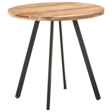 Masă de bucătărie, 80 cm, lemn masiv de acacia - Img 1